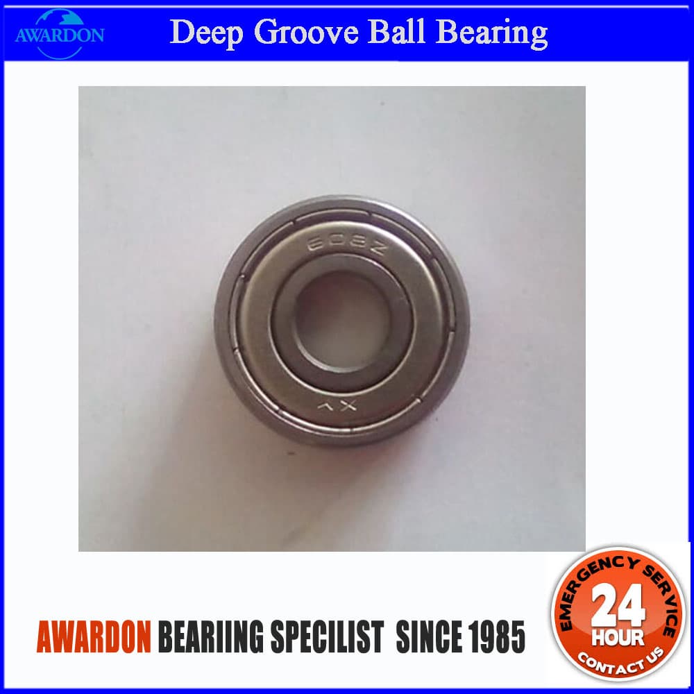 High precision deep groove ball bearing 608zz